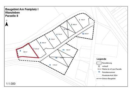 Grundstück zu verkaufen in Wanzleben-Börde 137.440,00 € 859 m²