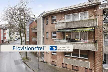 Wohlfühlwohnung im Zentrum von Ratingen: Helle 3-Zimmer-Wohnung mit Südwest-Balkon