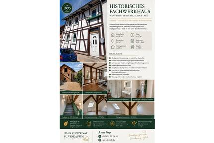 Neu saniertes Fachwerkhaus - 210.000,00&nbsp;EUR Kaufpreis, ca.&nbsp; 121,00&nbsp;m&sup2; in Wanfried (PLZ: 37281)
