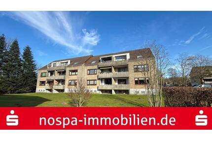 Modernisierte, sonnige 3-Zimmer-Dachgeschosswohnung mit Balkon und PKW-Stellplatz - Glücksburg