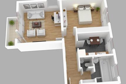2-Zimmer-Wohnung in Stuttgart-Stammheim zu vermieten