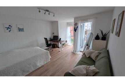 Vollmöblierte 1-Zimmer-Wohnung Heidelberger Weststadt mit Balkon
