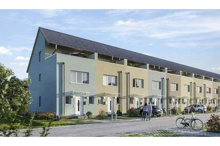 Bezahlbares Reihenhaus als Effizienzhaus 55 - Zossen Waldstadt