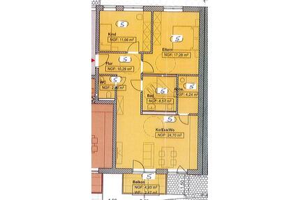 Eigentumswohnung NEUBAU FD-Neuenberg 80m2 3ZKB mit Aufzug - Fulda Fulda-Galerie