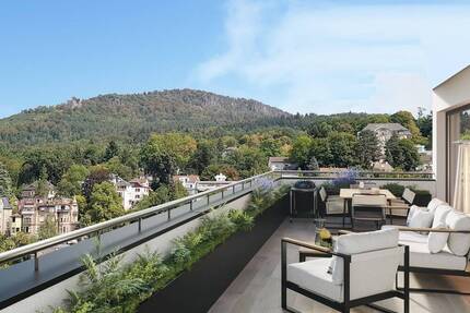 Erstbezug eines Penthouses in Premium-Wohnlage im Herzen von Baden-Baden