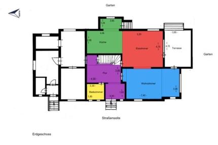 Repräsentative Landhausvilla mit Zweitwohnung - Ilsede