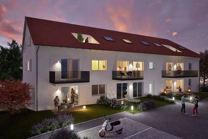 VERKAUFSSTART! 3-Zimmerwohnung Nr. 14, KfW 40 QNG zinsgünstige Darlehen und Steuervorteile. - Ellwangen (Jagst)