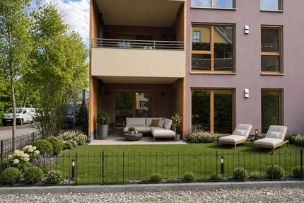 4-Zimmer-Neubau-Mietwohnung, Terrasse, Garten, TG + Stellplatz - Kaufbeuren
