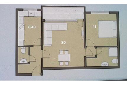 Gemütliche 2 Zimmer Wohnung in MG Hardterbroich - Mönchengladbach Nord