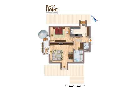 Wohnung zum Kaufen in Geretsried 253.000,00 € 64 m²