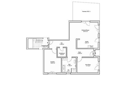 Barrierearme Einliegerwohnung im Neubau mit separatem Eingang. - Pirmasens Niedersimten