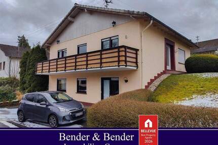 Ein-Zweifamilienhaus in idyllischer Höhenlage mit herrlichem Ausblick! - Oberlahr
