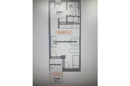 Mietwohnung in Elchingen - 858,00&nbsp;EUR Kaltmiete, ca.&nbsp; 42,00&nbsp;m&sup2; in Elchingen (PLZ: 89275) Oberelchingen