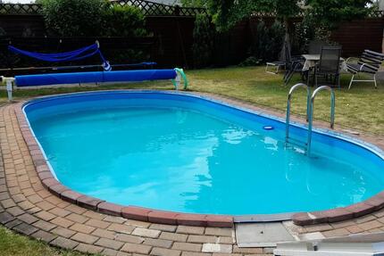 Gepflegte 3-Raum Wohnung mit Garten und Pool in Annaburg Kreis WB - Wittenberg Lutherstadt