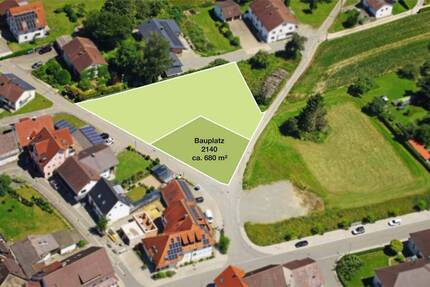 Attraktiver Bauplatz mit Baugenehmigung für ein EFH in ruhiger und begehrter Wohnlage - Hohentengen Ortsbereich