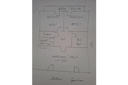Hübsche Dachgeschoßwohnung in Eresing zu vermieten