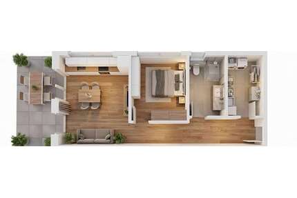 Wohnung zum Mieten in Aspach 930,00 € 54.95 m²