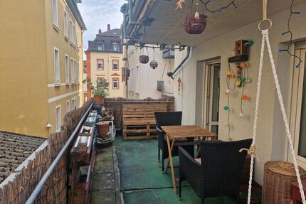 Großzügige und helle 1-Zimmer-Wohnung in Grombühl, Würzburg