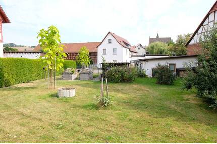 Zwei Wohneinheiten: Fachwerk-Charme und Massivbau- Komfort ! Doppeltes Wohnangebot in Nentershausen Weißenhasel ! - Nentershausen / Weißenhasel