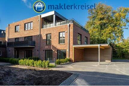 Barrierefreie City-Wohnung mit Stellplatz! Erstbezug! Provisionsfrei! - Esens