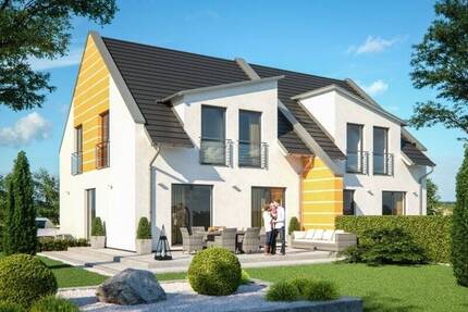 Bezugsfertige, attraktive DHH (Catania ) (wie Abb.) incl. Grundstück zzgl. NK - Fischach