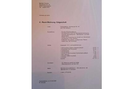 4 Zimmer Raum Wohnung - 890,00&nbsp;EUR Kaltmiete, ca.&nbsp; 121,00&nbsp;m&sup2; in Oschersleben (Bode) (PLZ: 39387)