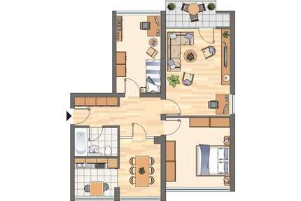 Wohnung zum Mieten in Holzwickede 372,77 € 73.86 m²
