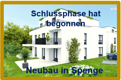 In Spenge: Schlussphase hat begonnen. Barrierefreier Neubau! Übergabe ab Juni 2026. Terrassenwohnung mit alleinigem Garten. - Bielefeld Jöllenbeck