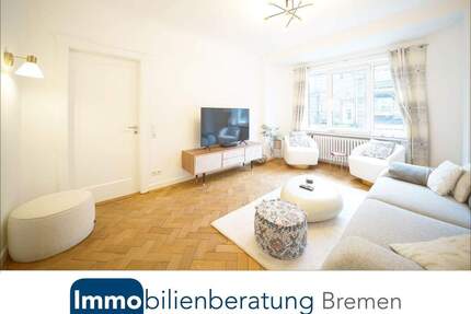 Stilvoll saniertes Altbremer Reihenmittelhaus im Wachmannstraßenquartier - Bremen Schwachhausen