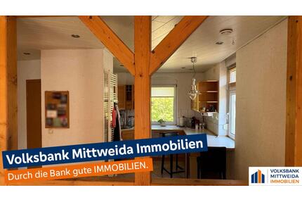 Teilsaniertes 2- Familienhaus mit Ausbaureserve und großem Grundstück in ruhiger Lage! - Waldheim