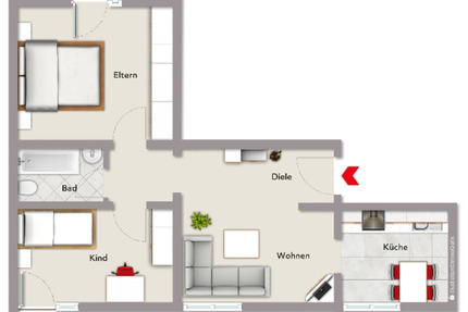 Exklusiv möblierte Penthousewohnung – Erstbezug nach renovierung - Frankenthal (Pfalz)