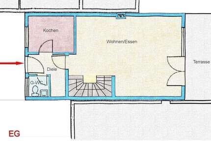 Haus zum Kaufen in Wiesbaden 659.000,00 € 114 m²