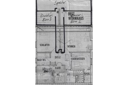 Ruhige, inmitten der Natur gelegene, sanierte 109 qm Wohnung - Teublitz