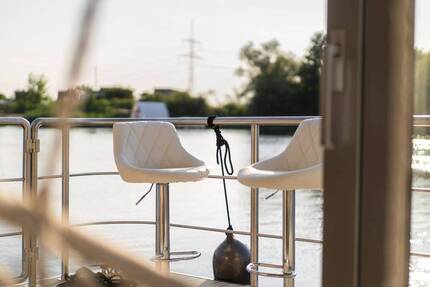 Luxuriös & extravagant: Schwimmende 16 m Häuser zum Wohnen und mehr... - Waren (Müritz)