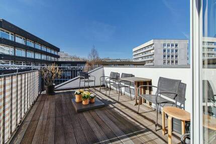 Große Maisonette mit 2 Dachterrassen, 158 m² Wohnkultur, 4 Schlafzimmer, Bestlage Rotherbaum“ - Hamburg