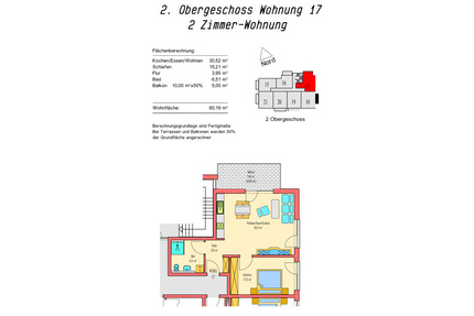 Wohnung 17 zu vermieten in 87700 Memmingen