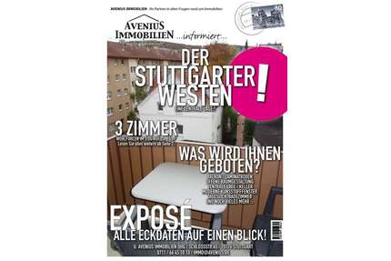 Wohnung zum Mieten in Stuttgart 990,00 € 74.46 m²