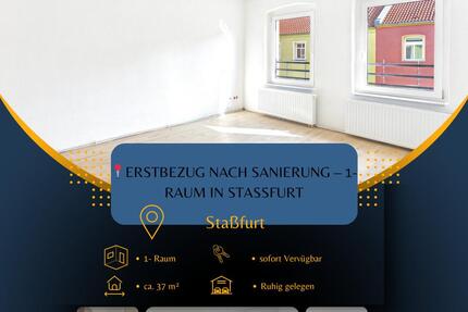 ERSTBEZUG nach Sanierung – 1-Raum in Staßfurt