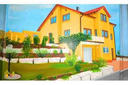 Haus zu verkaufen, unverbaubarer Blick nach Süden und Eckgrundst. - Billigheim