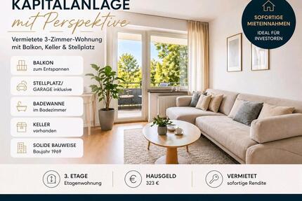 Sichere Kapitalanlage mit 3 Stellplätzen - München Bogenhausen