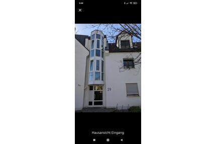 Wohnung, 1,5 Zimmerappartement mit Balkon von privat - Stadtbergen