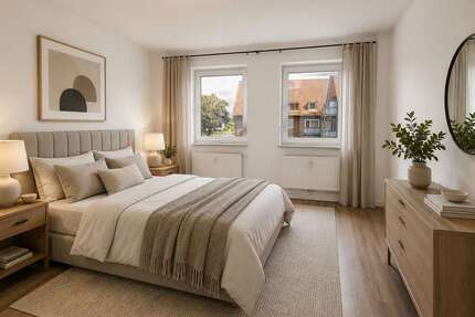 Wohnung zum Mieten in Stade 1.072,00 € 67 m²