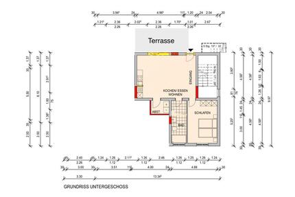 2- Zimmer Wohnung mit großer Terrasse und Garten - Weinbach