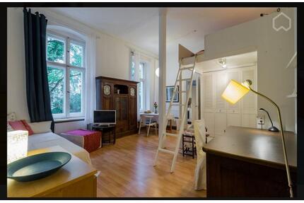 Möblierte 1-Zimmer-Altbauwohnung (55 m²) Wilmersdorf, zentral - Berlin Charlottenburg-Wilmersdorf