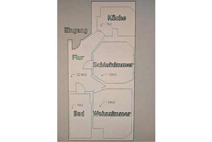 Wohnung Zur Untermiete - 850,00&nbsp;EUR Kaltmiete, ca.&nbsp; 60,00&nbsp;m&sup2; in Dresden (PLZ: 01159) Cotta