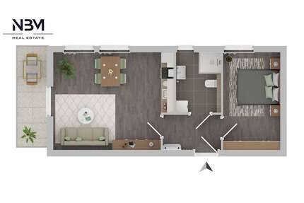 Wohnung zum Mieten in Berlin 1.250,00 € 50 m²