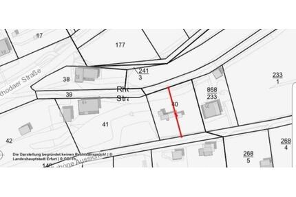 Grundstück, in Erfurt 600 bis 1200 qm