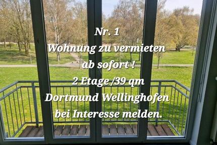 Wohnung in Wellinghofen - 39 qm2 zu Vermieten. Ab sofort ! - Dortmund Hörde