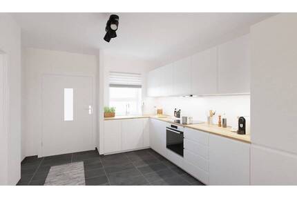 3-Zi.-Reihenmittelhaus auf zwei Etagen, inklusive Grundstück - Ribnitz-Damgarten Pütnitz