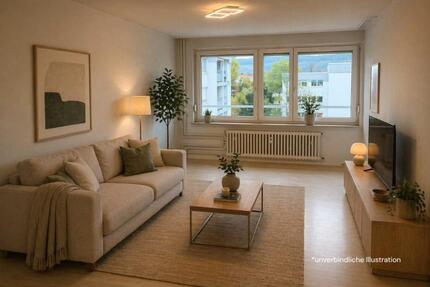 Gepflegte 3,5 Zimmer-Wohnung mit Balkon & Aufzug! - Esslingen am Neckar Oberesslingen